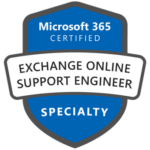 Microsoft 365 Certified: Exchange Online Support Engineer Specialty